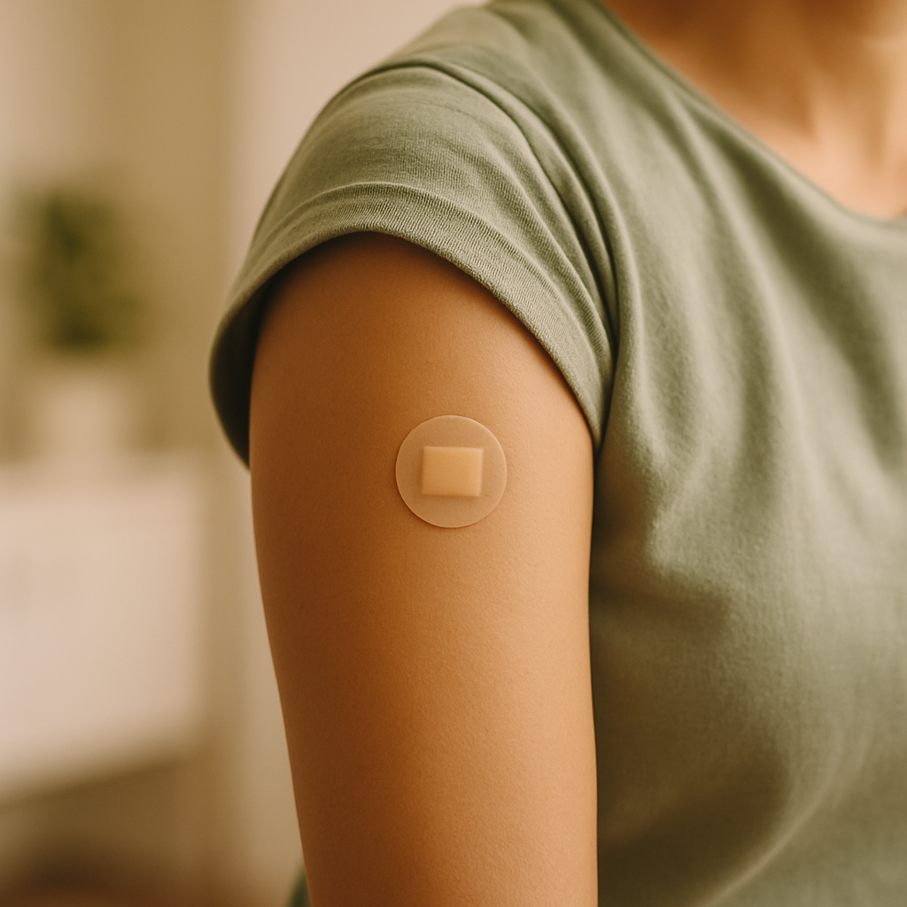 Imagem ilustrativa para o artigo "Vacina contra gripe: por que se vacinar todo ano e qual é o momento certo" — composição editorial em tons suaves.